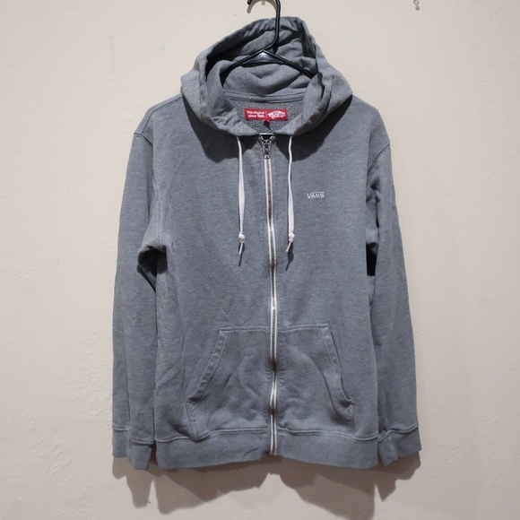 vans zip up hoodie mens
